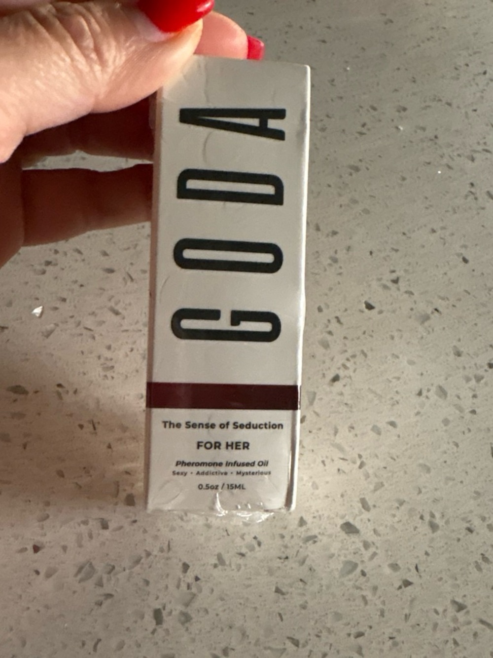 The Sense of Seduction For Her Pheromone Infused Oil - White